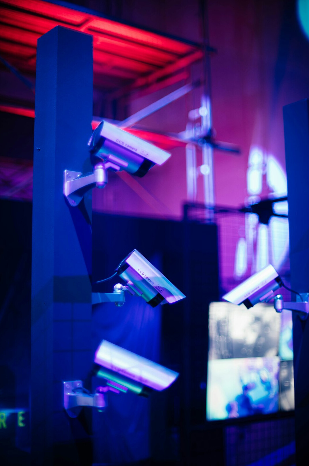 security camera in store
